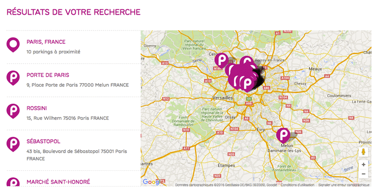 Parking using open data - 1
