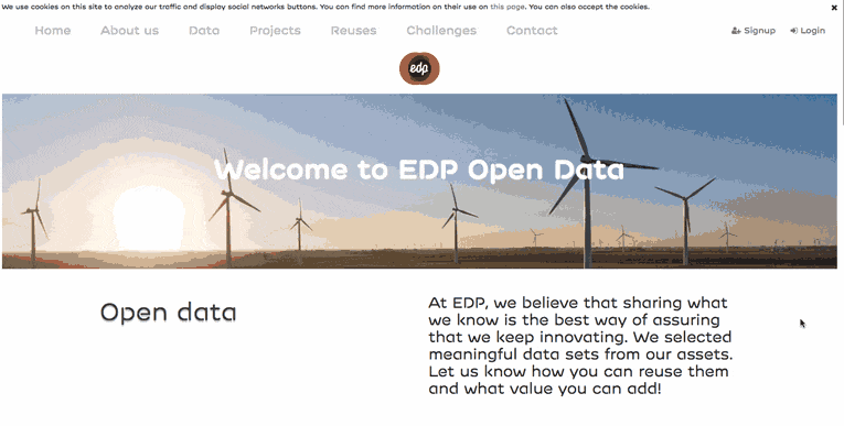 EDP portail open data