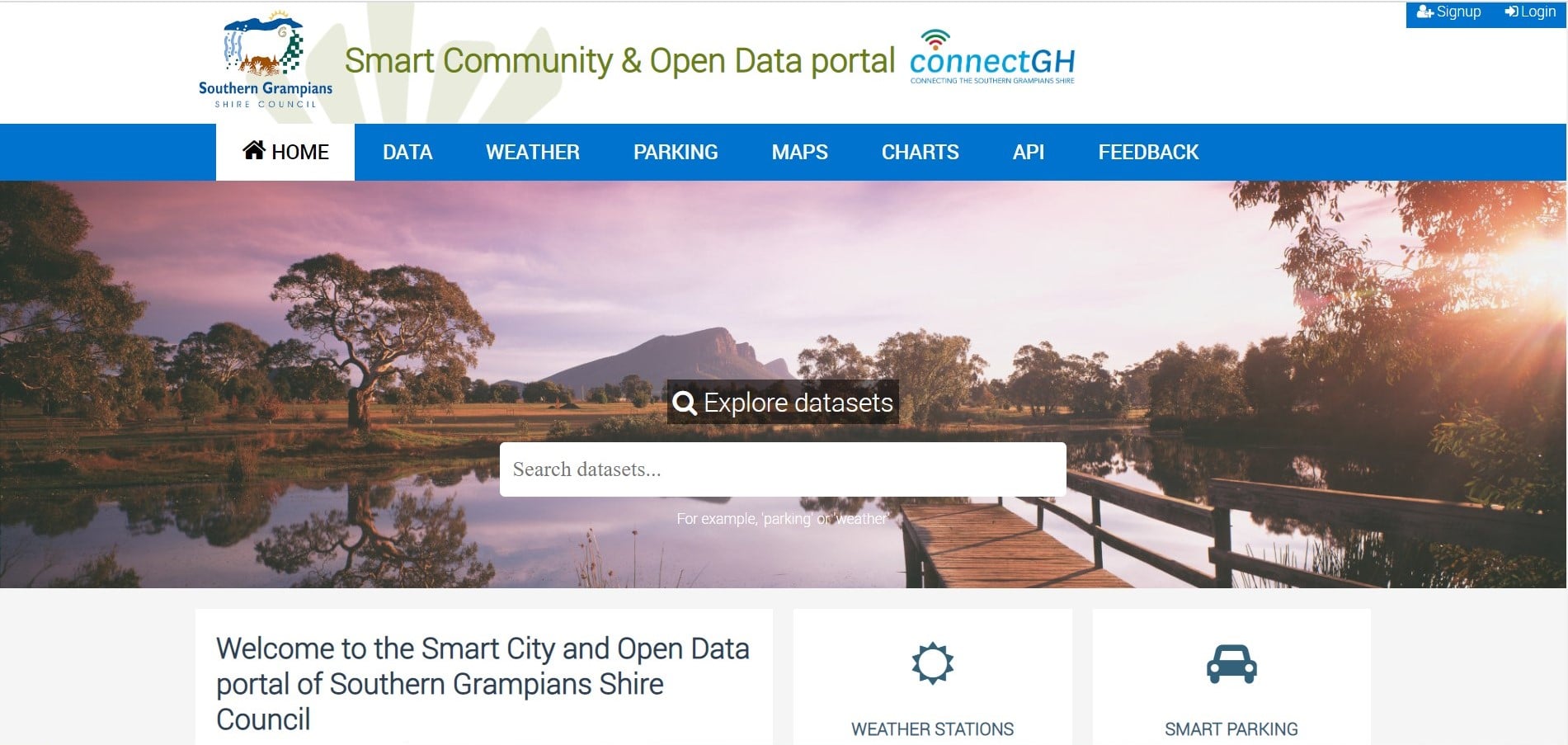 Southern Grampians Data portal