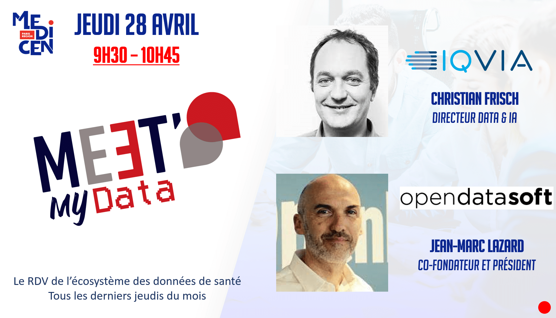 MeetMyDATA Event IQVIA Huwise