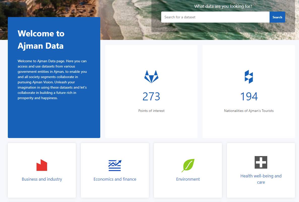 Ajman data portal