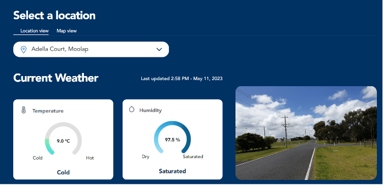 City of Geelong Weather together project
