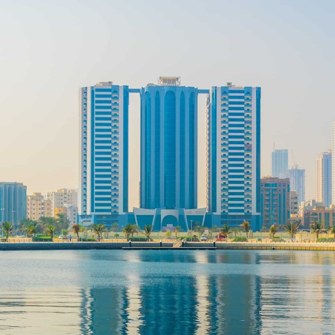 Ajman skyline