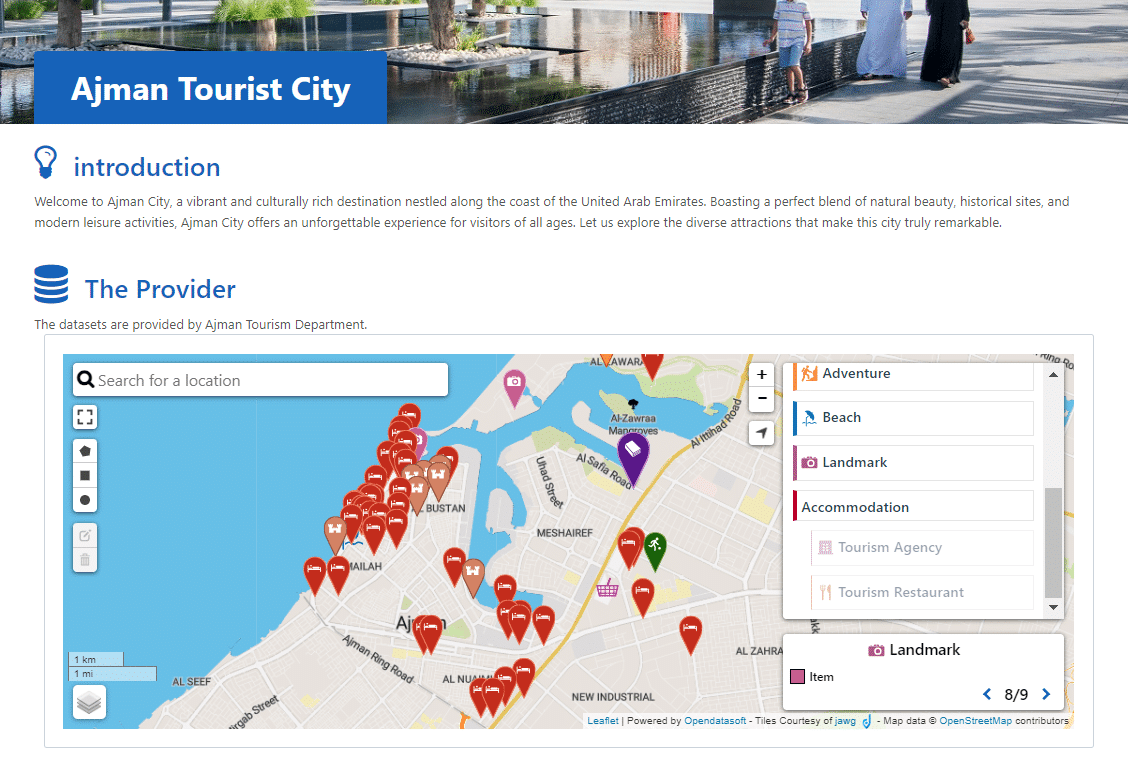 Ajman data portal
