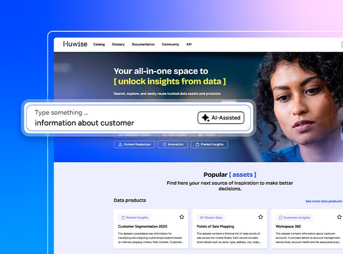 Data product marketplace : la nouvelle expérience proposée par Huwise